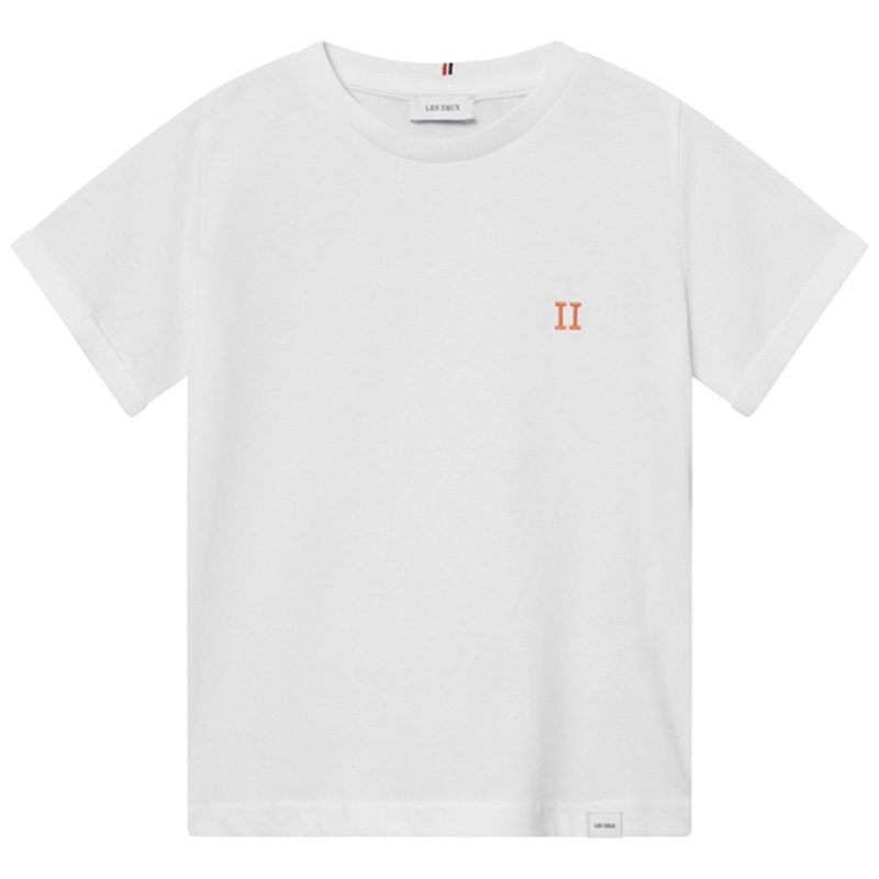 Les Deux Kids White\/Orange Nrregaard T-Shirt