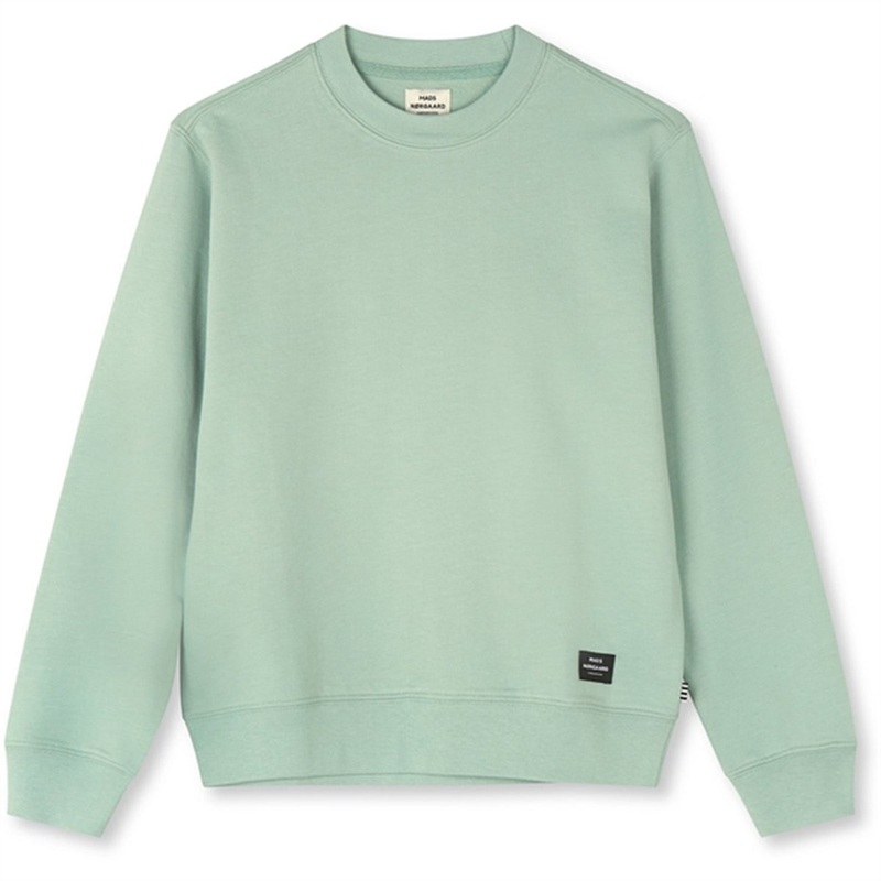 Mads Nrgaard Light Terry Solo Sweatshirt Jadeite