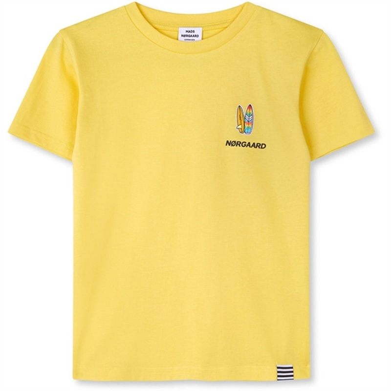 Mads Nrgaard Summer Vibes Thorlino T-Shirt Lemon Zest