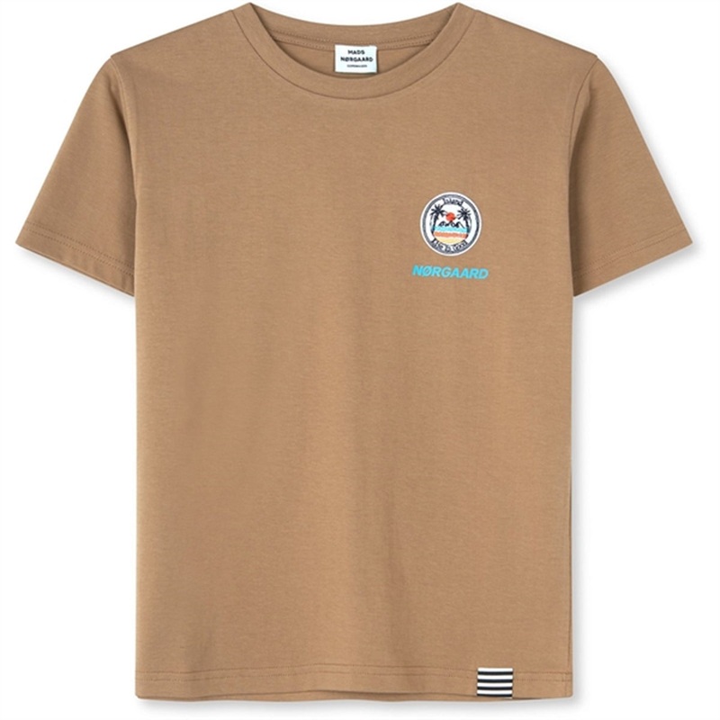 Mads Nrgaard Summer Vibes Thorlino T-Shirt Tiger’s Eye