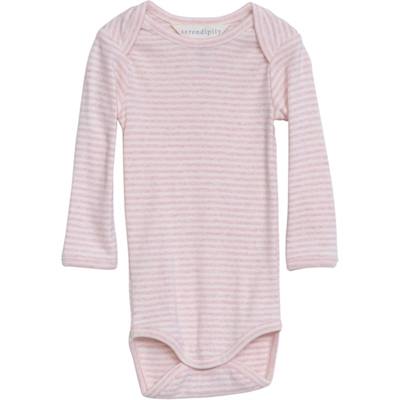 Serendipity Rosebud\/Offwhite Baby Body Stripe