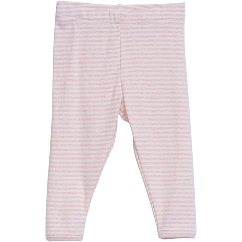 Serendipity Rosebud\/Offwhite Baby Leggings Stripe