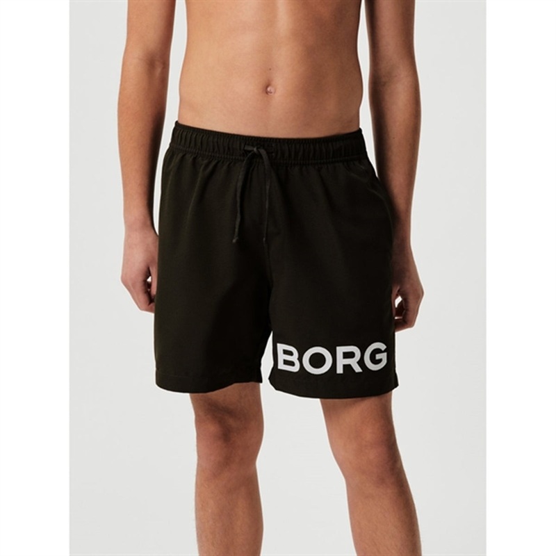 Bjrn Borg Borg Swim Shorts Black Beauty