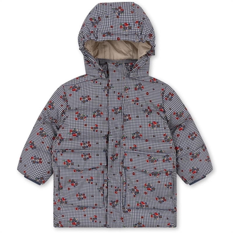 Konges Sljd Blossom Check Nutti Down Jacket