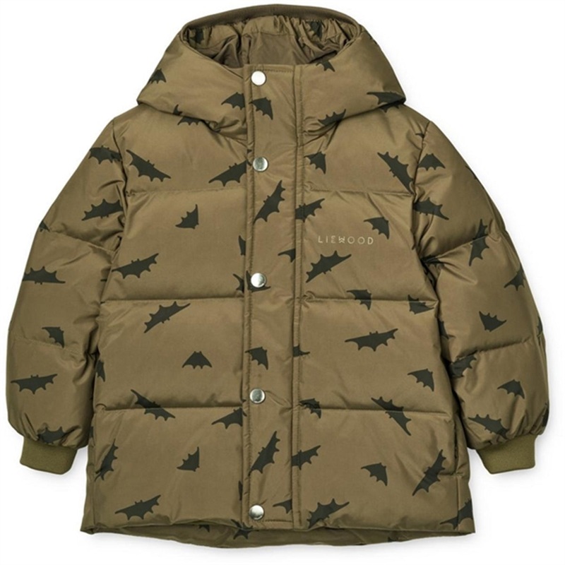 Liewood Palle Puffer Down Jacket Bats \/ Khaki