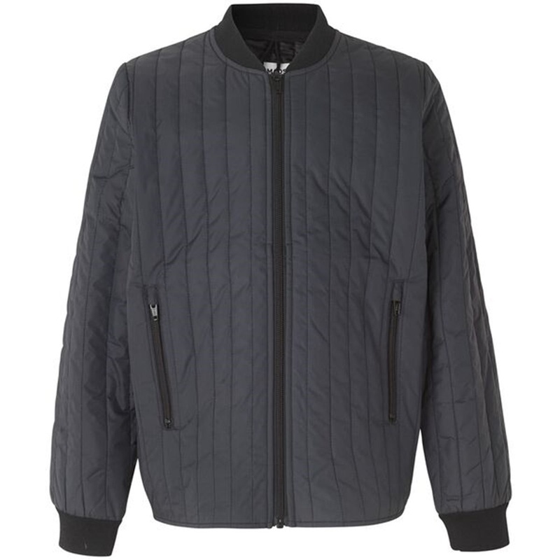 Mads Nrgaard Quilt Januno Jacket Obsidian