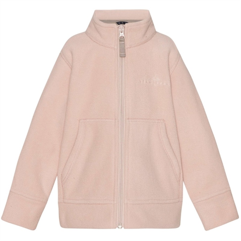 Ver de Terre Doubleface Fleece Jakke Mahogany Rose\/Mocca