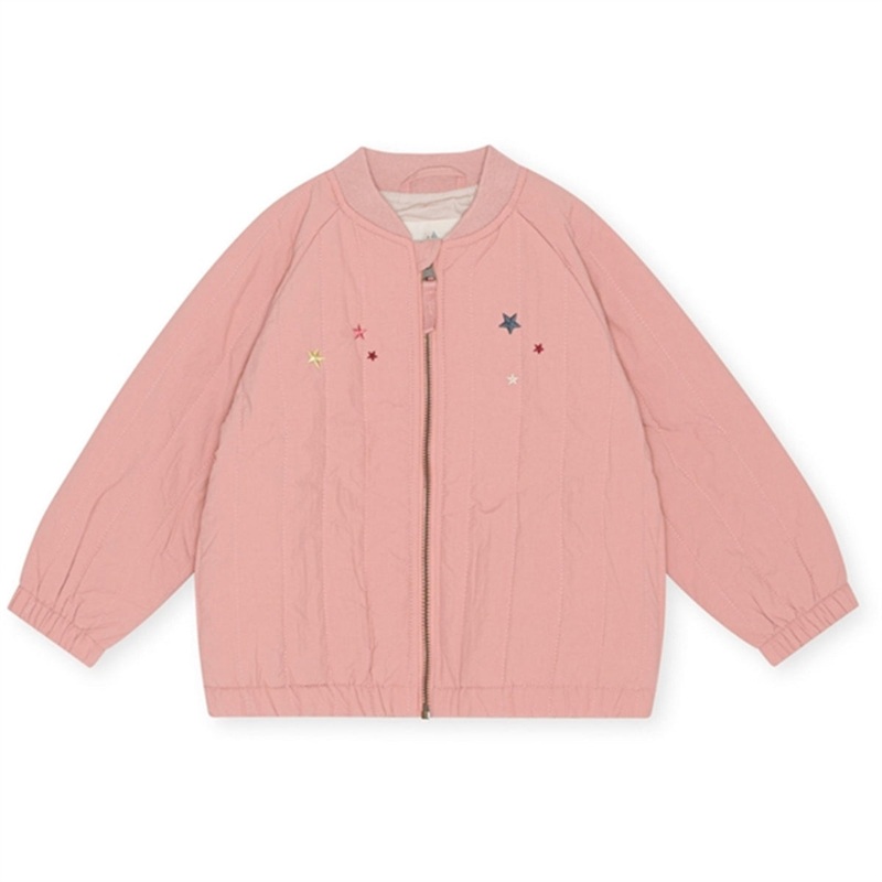 Konges Sljd Juno Bomber Jacket Cameo Brown