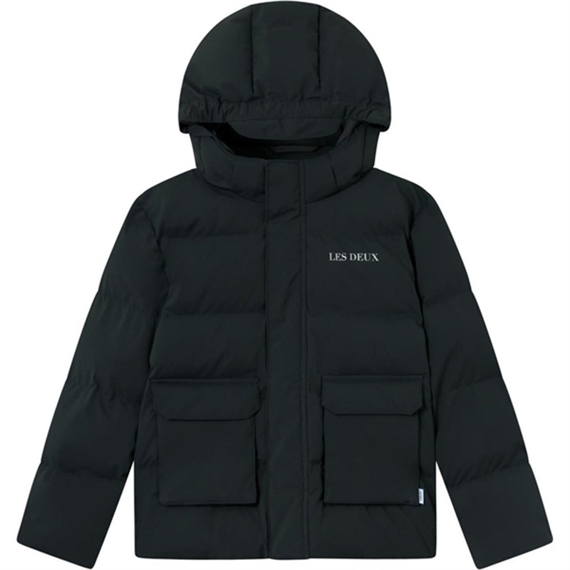 Les Deux Kids Black Maddox Puffer Jacket