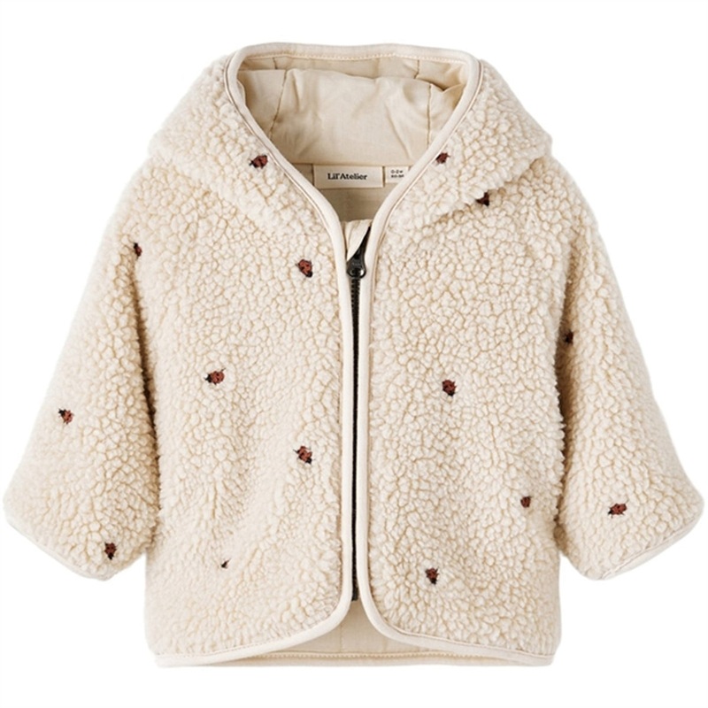 Lil’Atelier Fog Nalo Loose Sherpa Jacket
