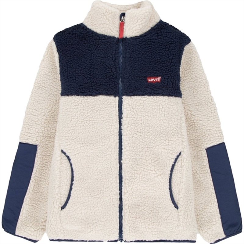 Levi’s Colorblocked Sherpa Jacket Rainy Day