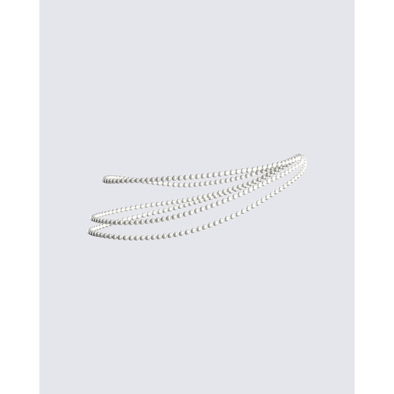 Chiara Pearl Chain Belt