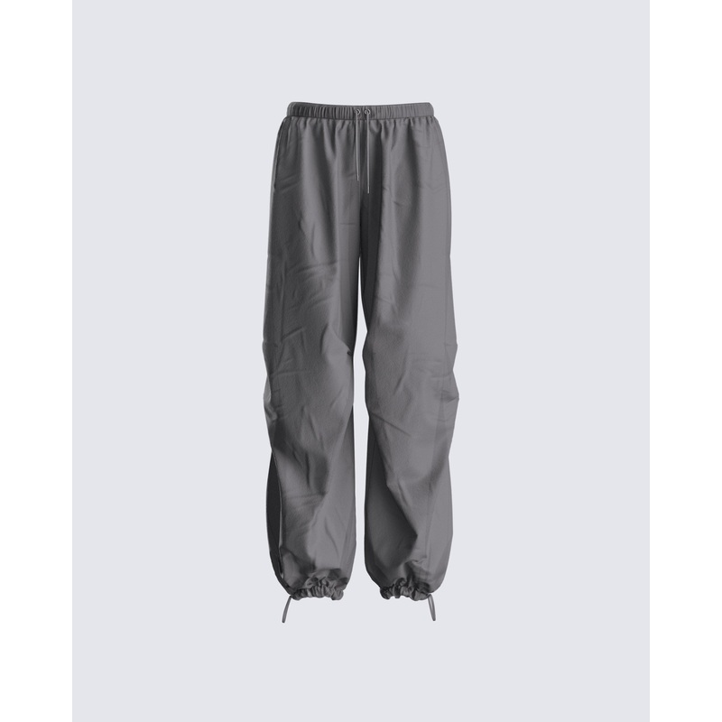 Finley Grey Parachute Pant