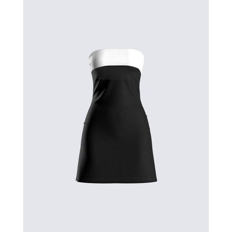 Lupita Multi Banded Mini Dress