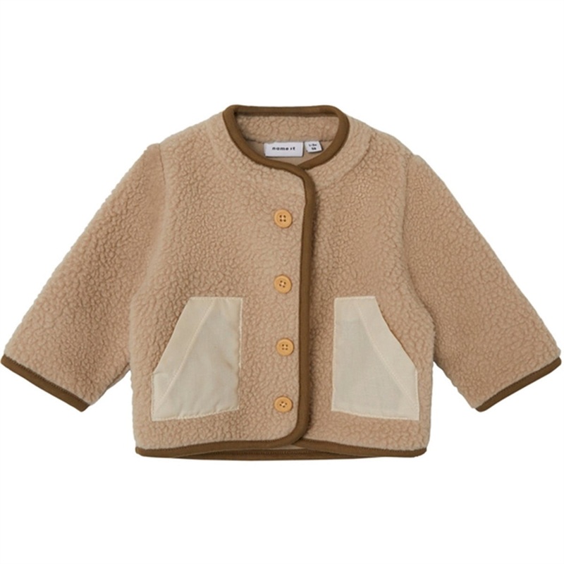 Name it Oxford Tan Nomo Teddy Jacket