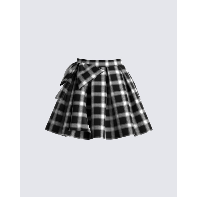 Gianna Pleated Mini Skirt