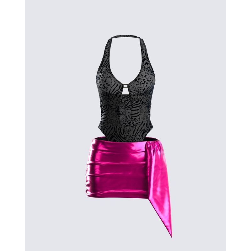 Raquel Animal Print Set