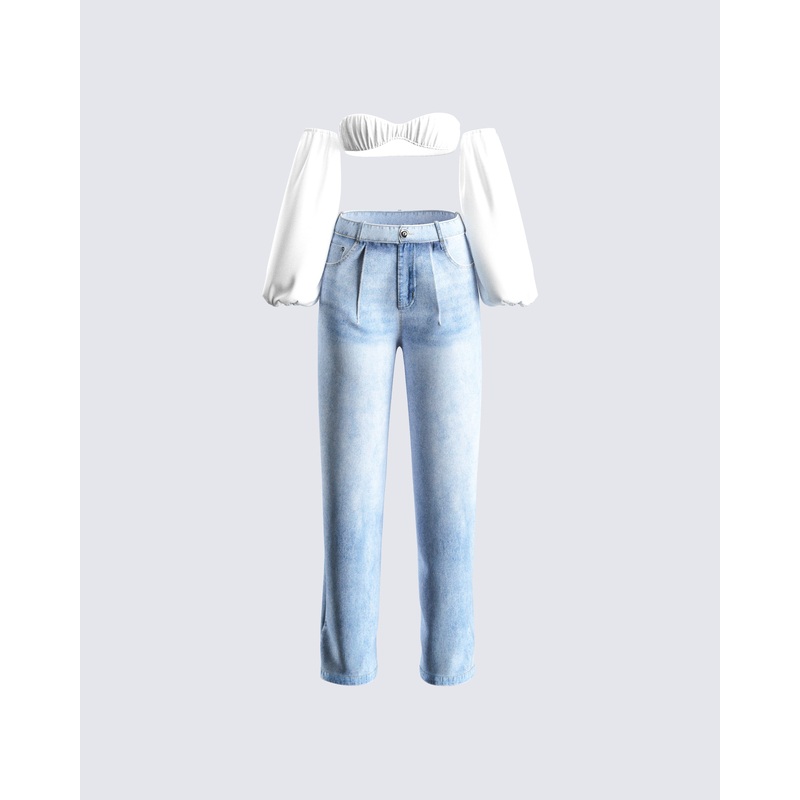 Milly Denim Set