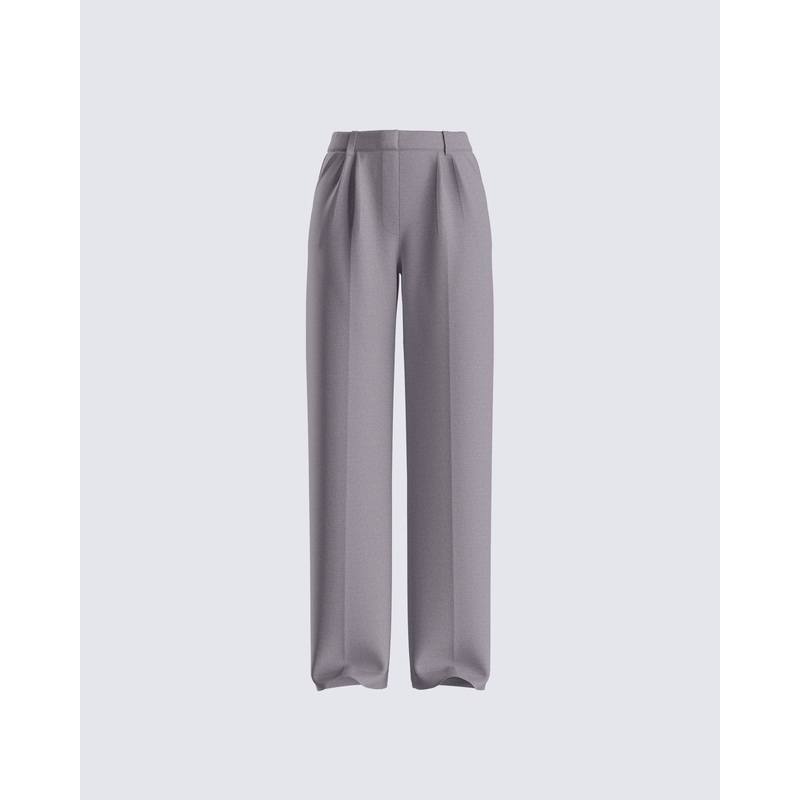 Reese Grey Tailored Pants
