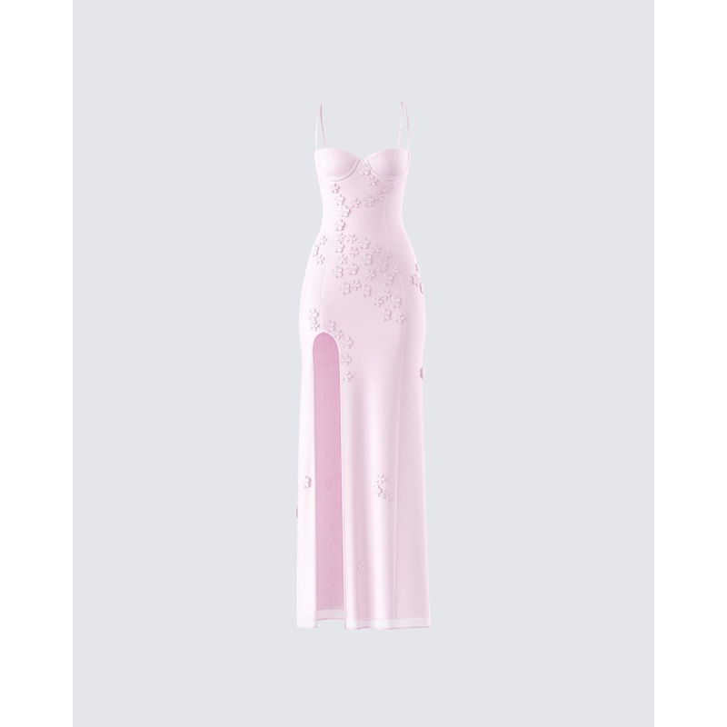 Astoria Pink Floral Maxi Dress