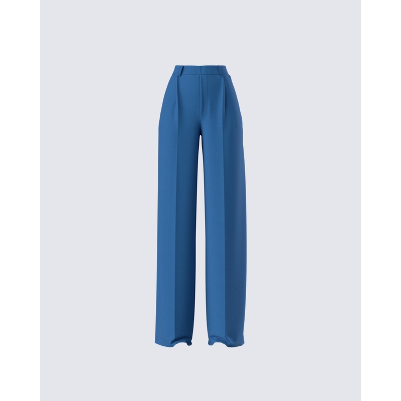 Jobelle Teal Trouser Pant