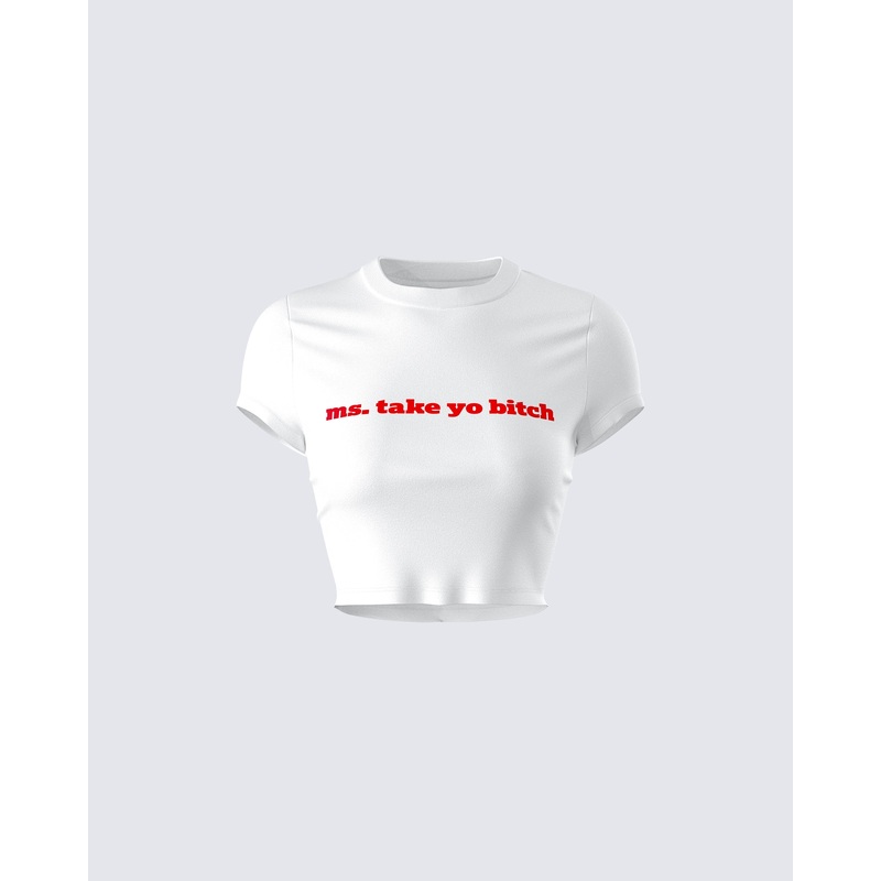 Seanna White Graphic Tee