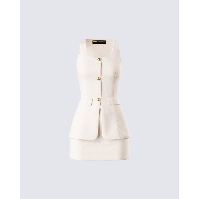 Branca Ivory Business Set