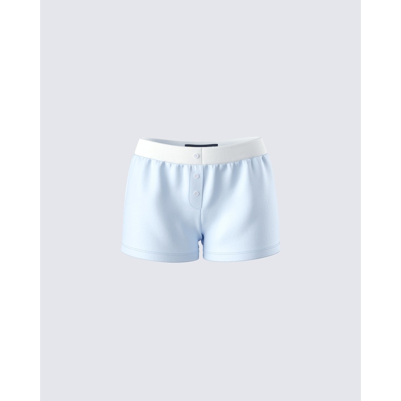 Brodie Blue Boy Short