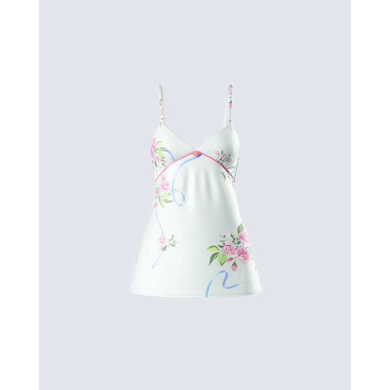 Luz Floral Print Cami Top