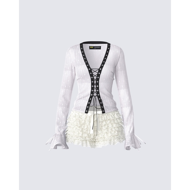 Daria Ivory Lace Set