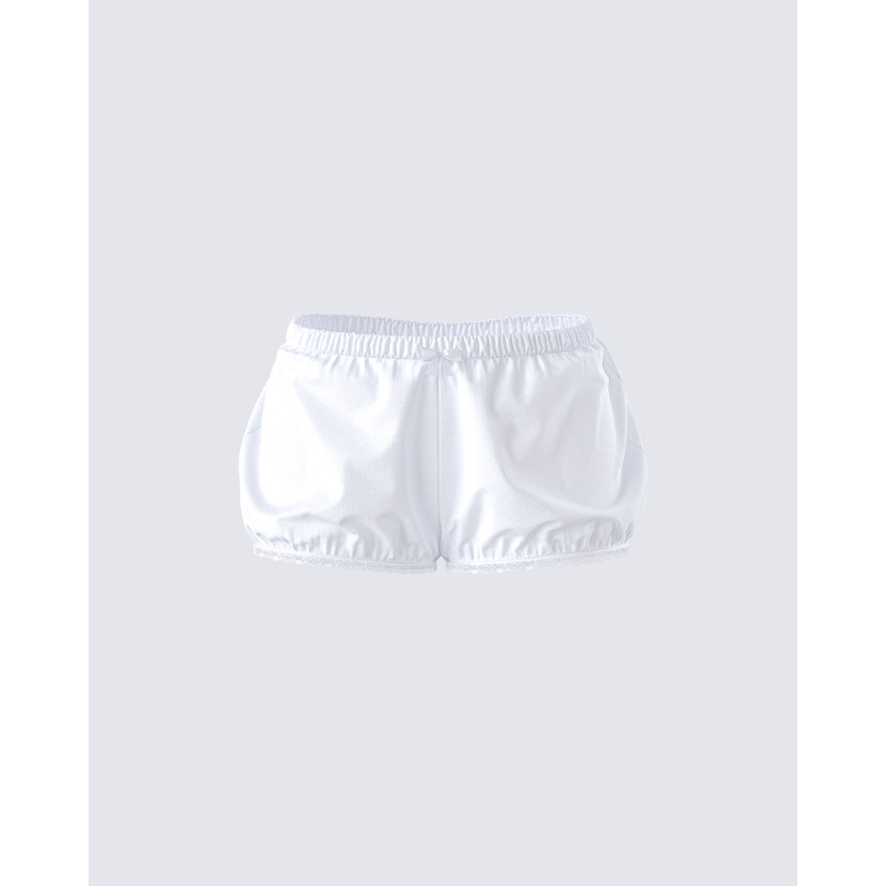 Verity White Poplin Bloomer