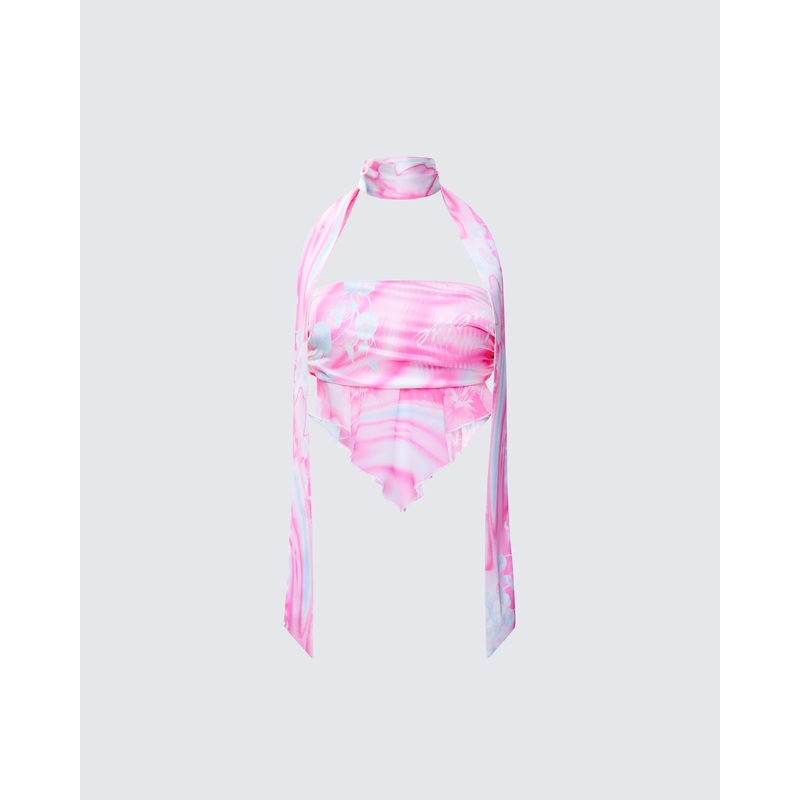 Verena Floral Print Top