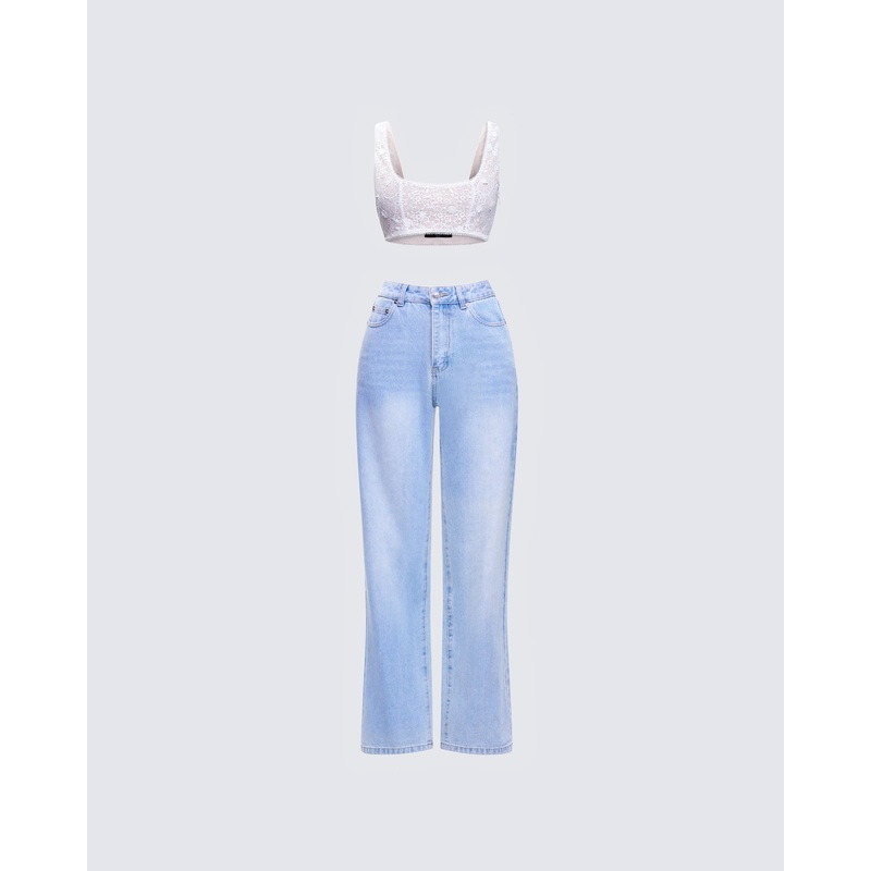 Keturah Denim Set