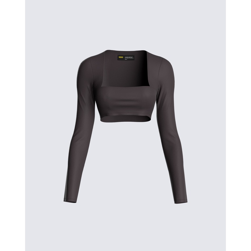 Andie Jersey Square Neck Top