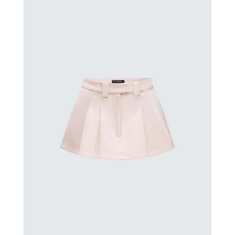 Blake Twill Micro Mini Skirt