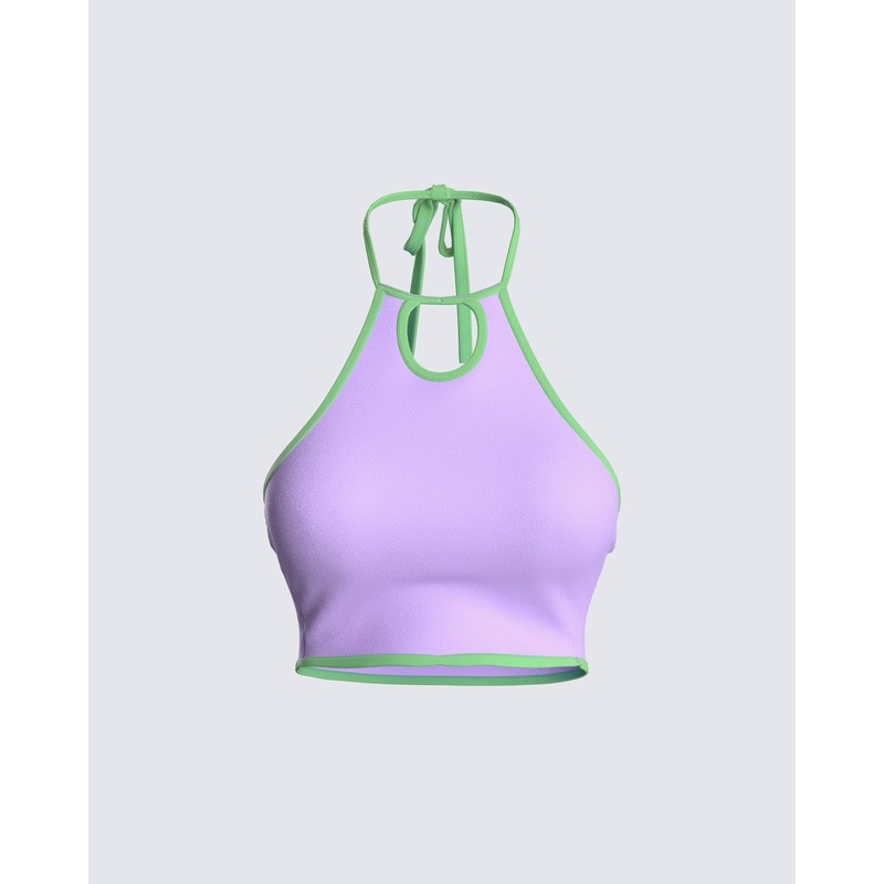 Cici Halter Top