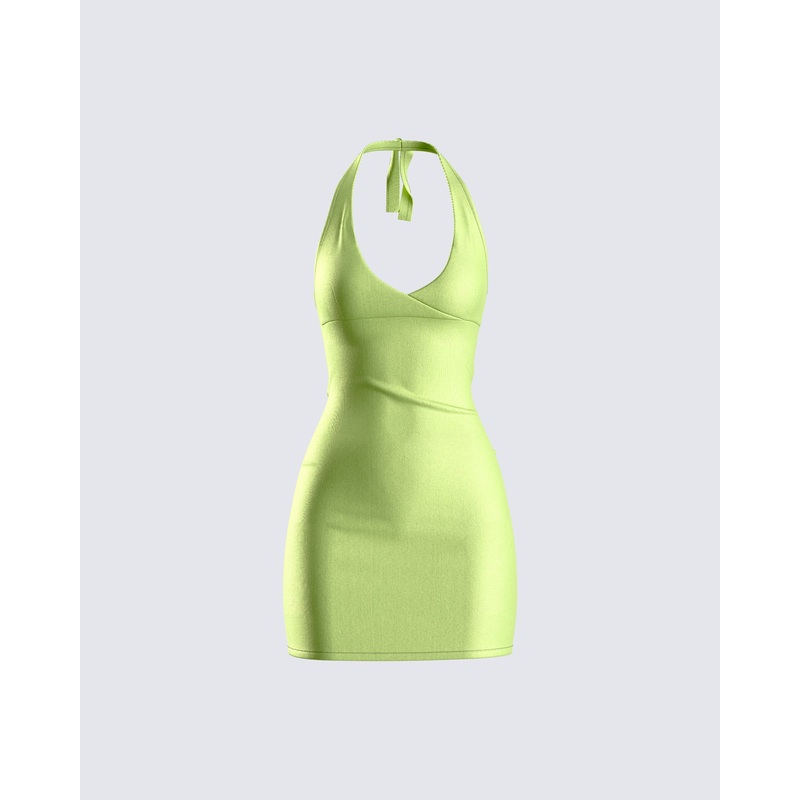 Dani Halter Mini-Dress