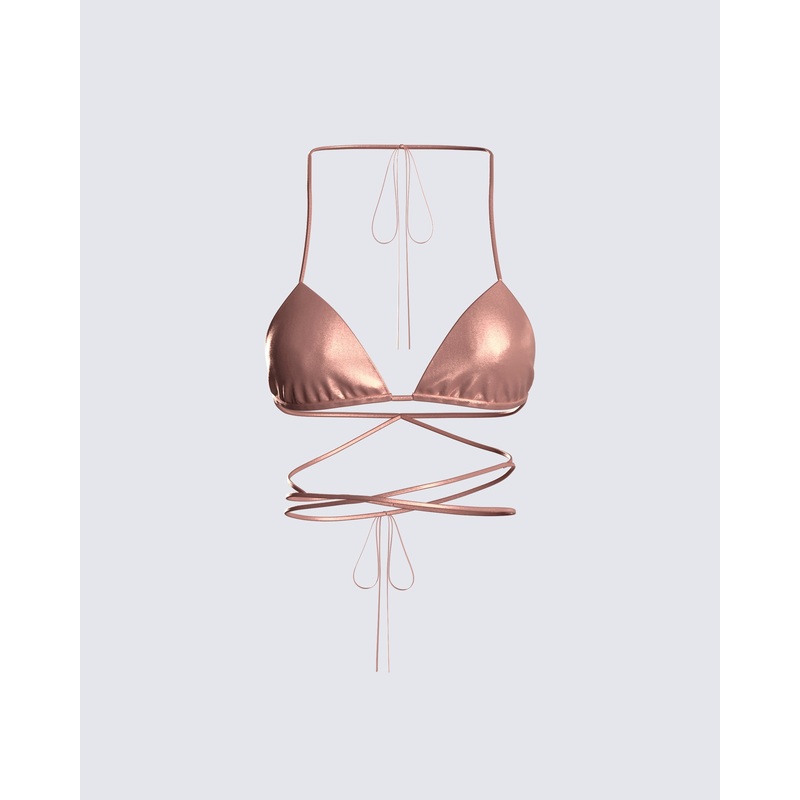 Gracie Satin Bralette