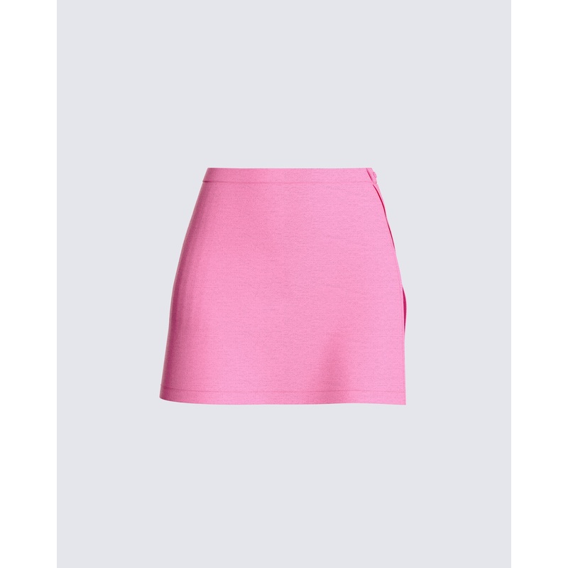 Staci High Slit Skirt