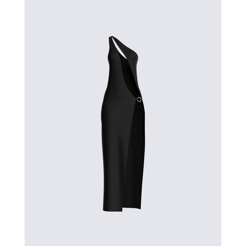 Dorian Black Cut Out Dress