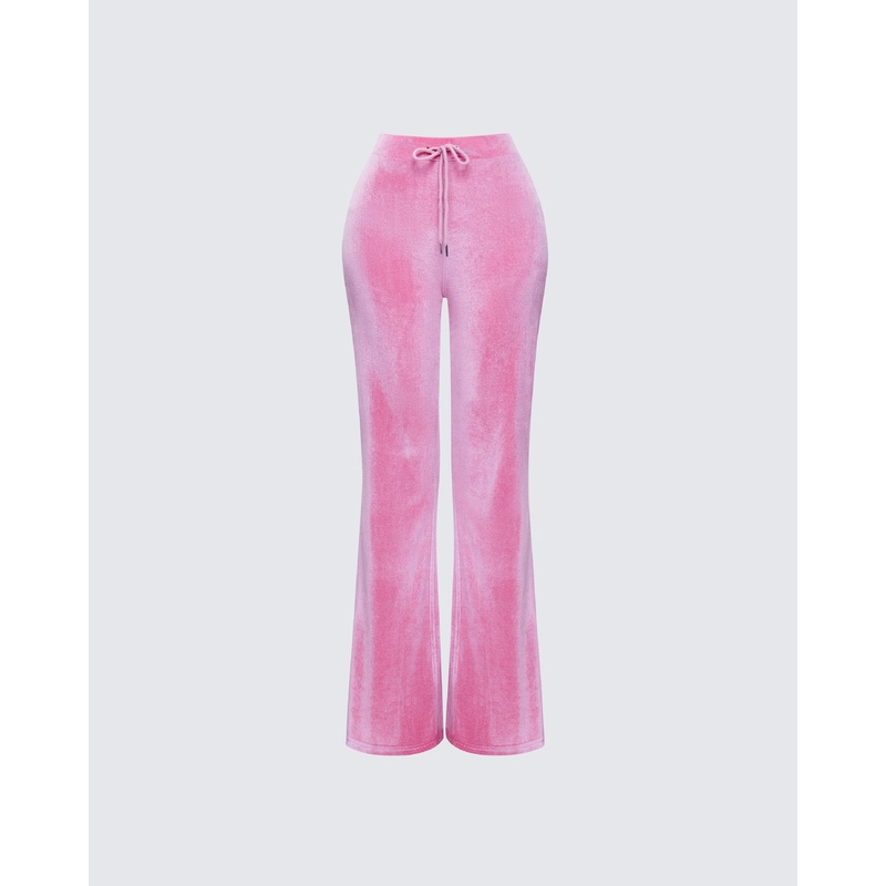 Eliana Pink Flared Pant