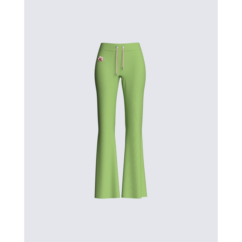 Emerson Green Flared Pant