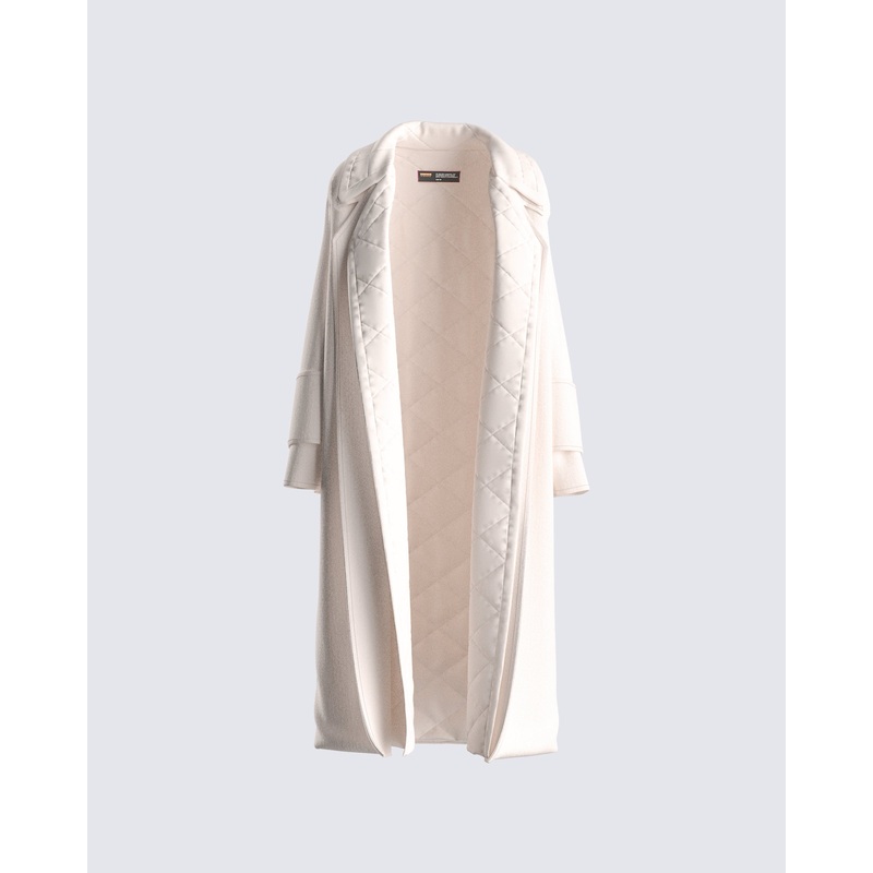 Julian Cream Maxi Coat