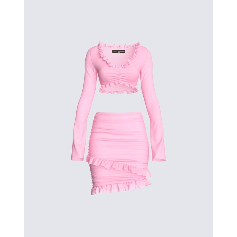 Peyton Top & Skirt Set