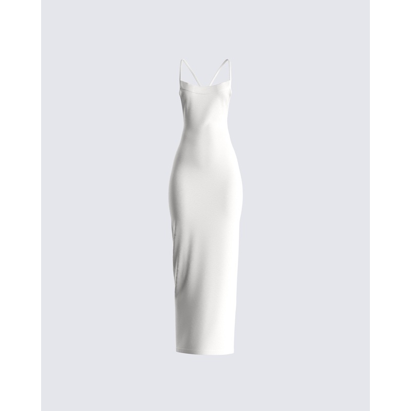 Ryker White Maxi Dress