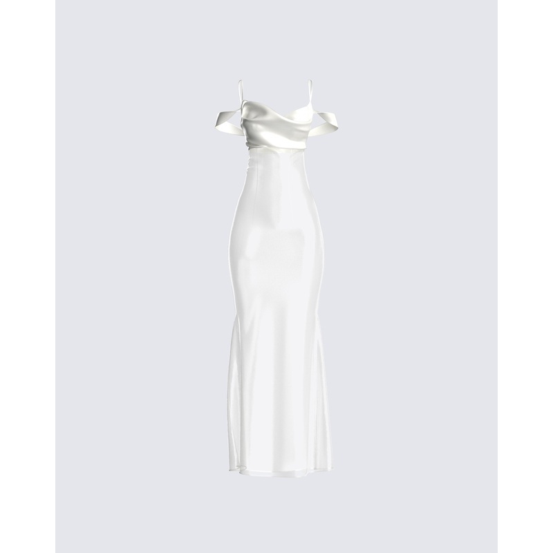 Sloane Ivory Maxi Dress