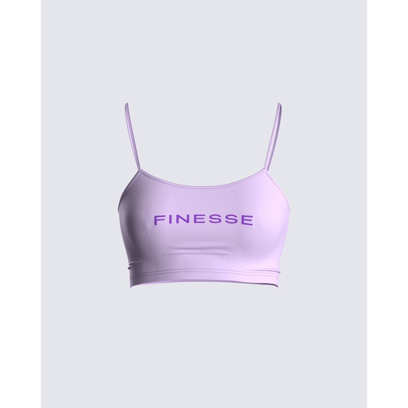Sydney Lilac Logo Cami