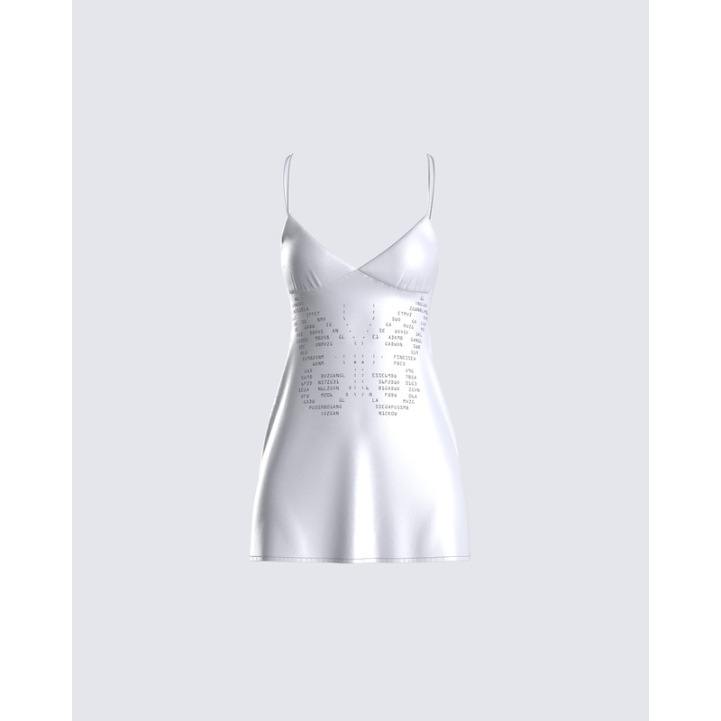 Bridget Lavender Satin Dress