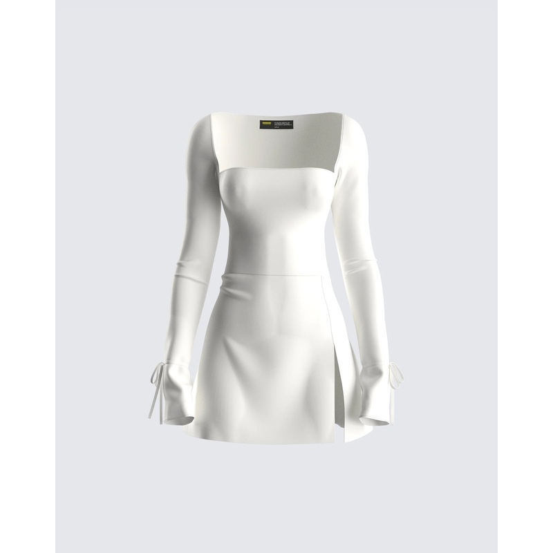 Kesia Ivory Mini Dress