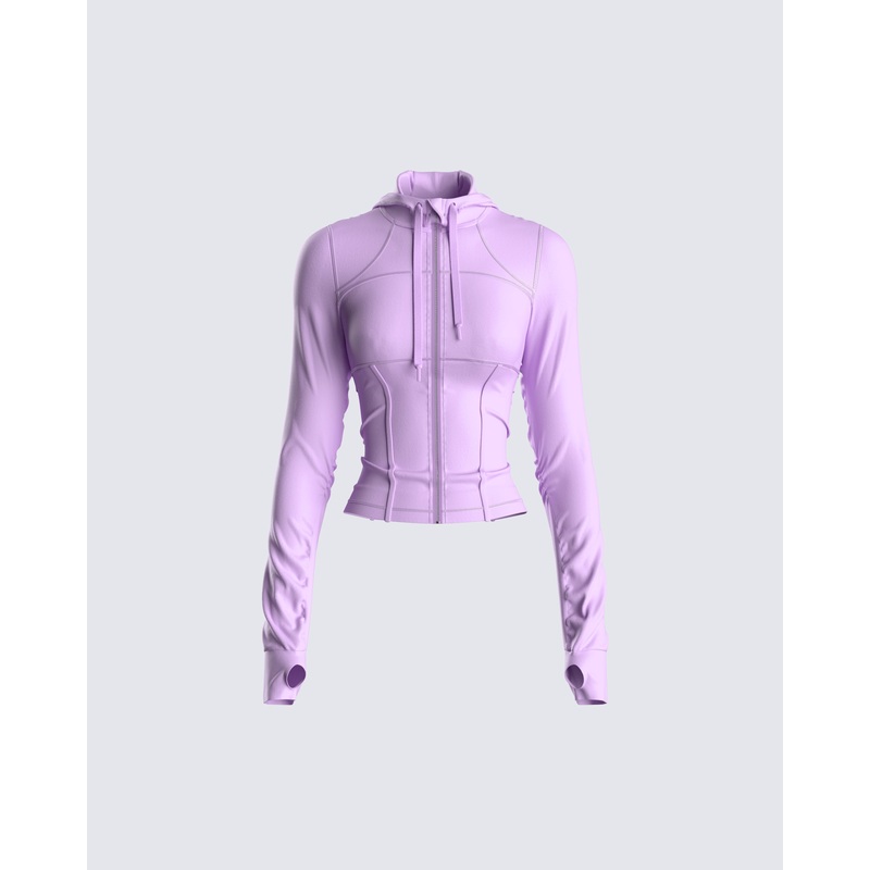 Jasmine Lavender BBL Corset Jacket